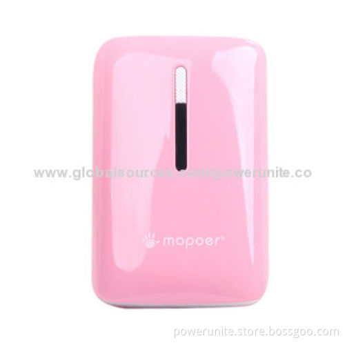 Dual-USB Port Popular Design Mobile Power Bank with 6,600mAh Capacity